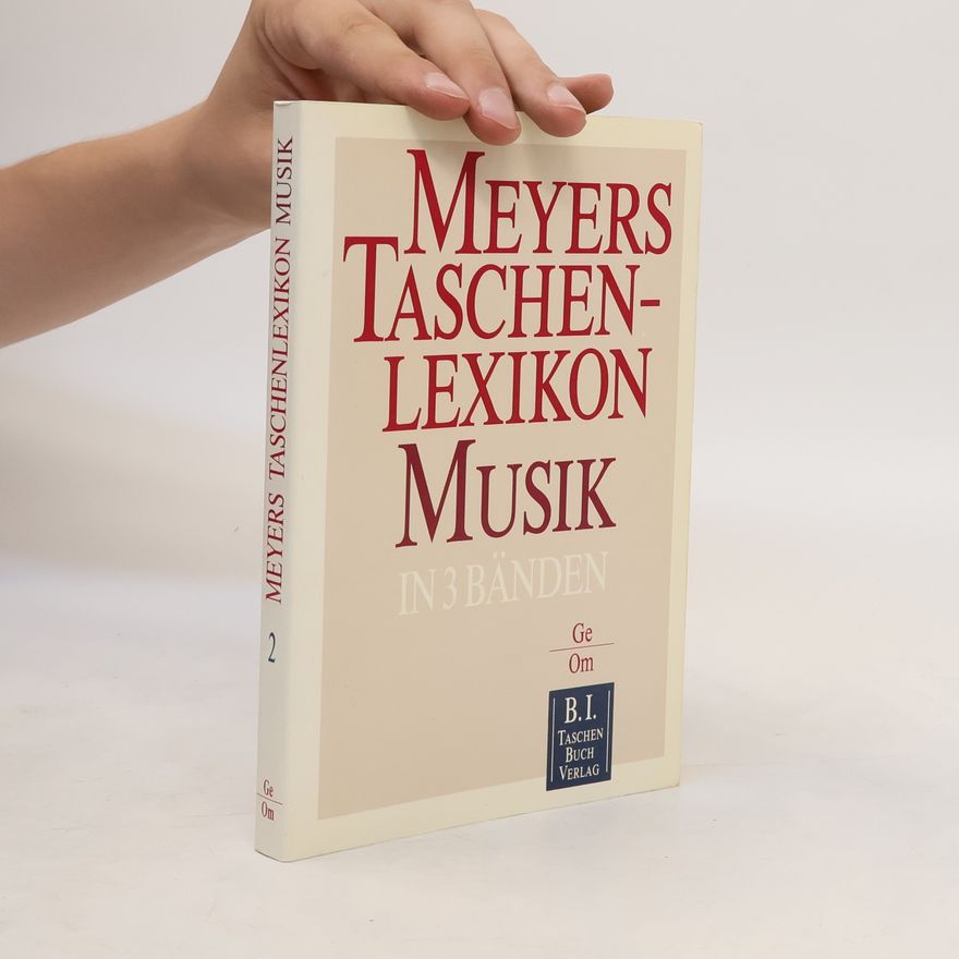 Hans Heinrich Eggebrecht Meyers Taschenlexikon Musik 2