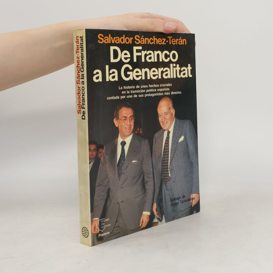 Salvador Sánchez-Terán De Franco a la Generalitat
