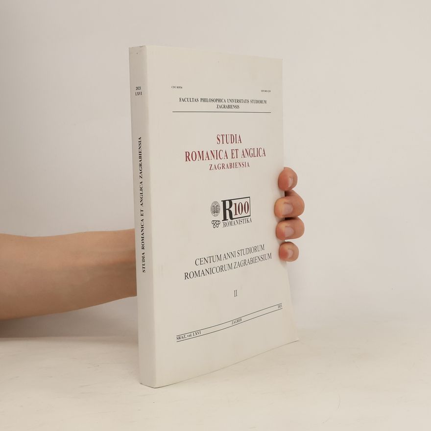 Collectif d'auteurs Studia Romanica et Anglica Zagrabiensia LXVI