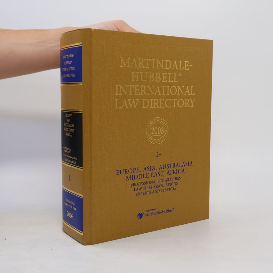 Autorenkollektiv Martindale-Hubbell International Law Directory 1