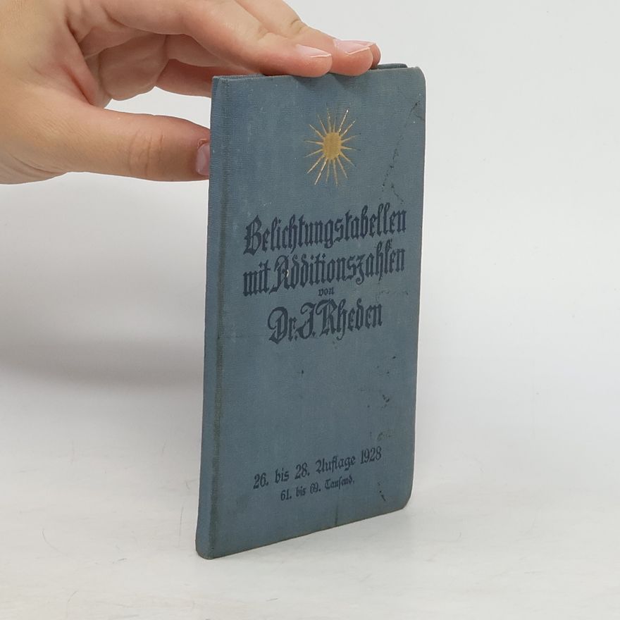 J. Rheden Belichtungskabellen mit Additionszahlen