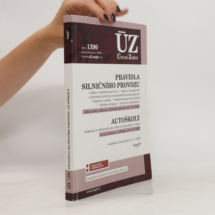 Kolektiv autorů ÚZ 1390 Pravidla silničního provozu