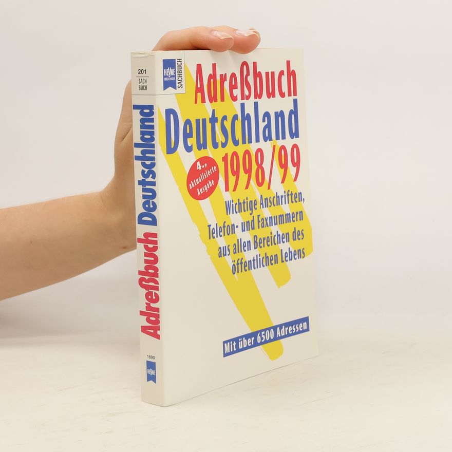 Gerhard Theato Adressbuch Deutschland 1995/96