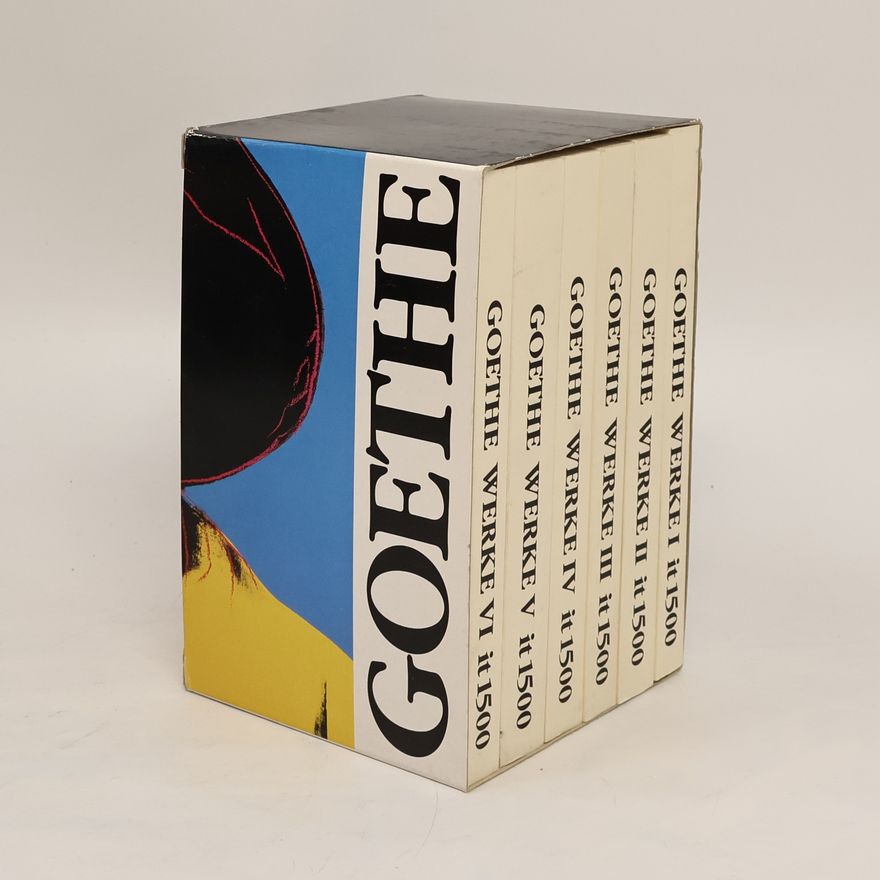 Johann Wolfgang von Goethe Werke I-VI it 1500