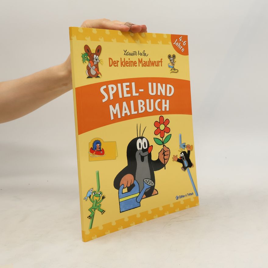 Zdeněk Miler Der kleine Maulwurf, Spiel- und Malbuch