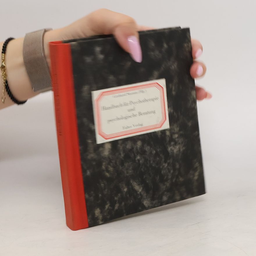 Gerhard Stumm Handbuch für Psychoterapie und Psychologische Beratung