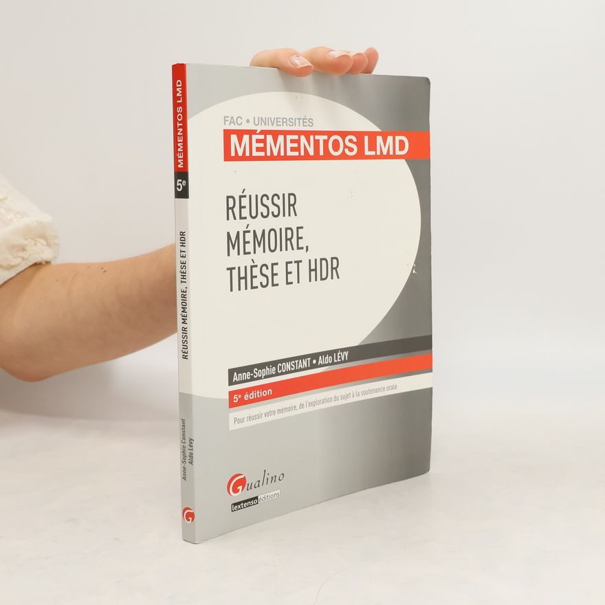 Aldo Lévy Réussir, mémoire, thèse et HDR