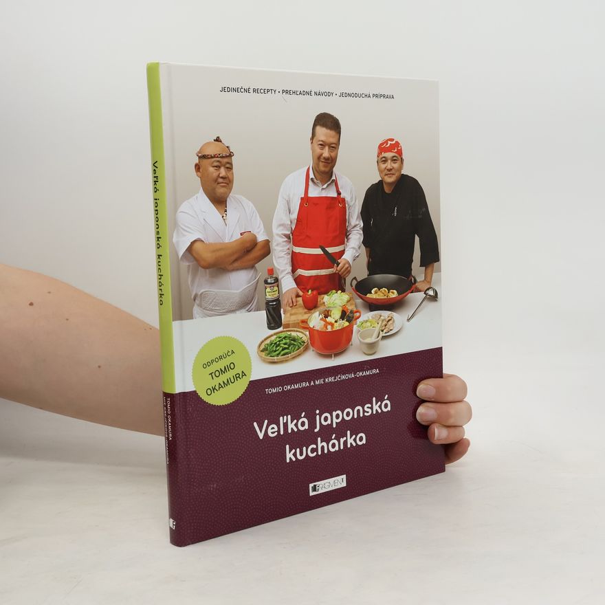 Mie Krejčíková Okamura Veľká japonská kuchárka