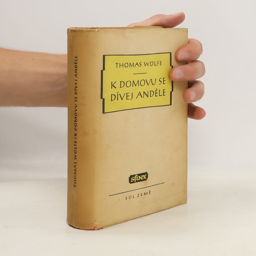 Thomas Clayton Wolfe K domovu se dívej, anděle. Historie zasutého života