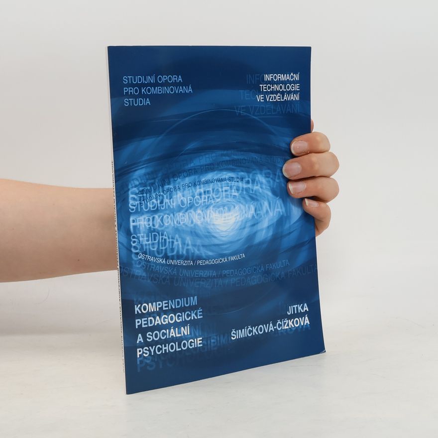 Jitka Čížková Kompendium sociální a pedagogické psychologie