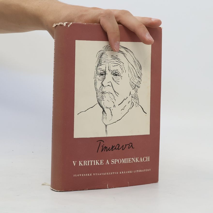 Alexander Matuška Timrava v kritike a spomienkach