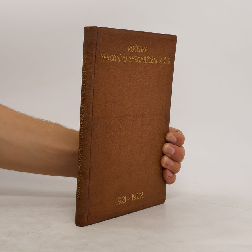 Autorenkollektiv Ročenka Národního Shromáždění Republiky Československé 1921-1922