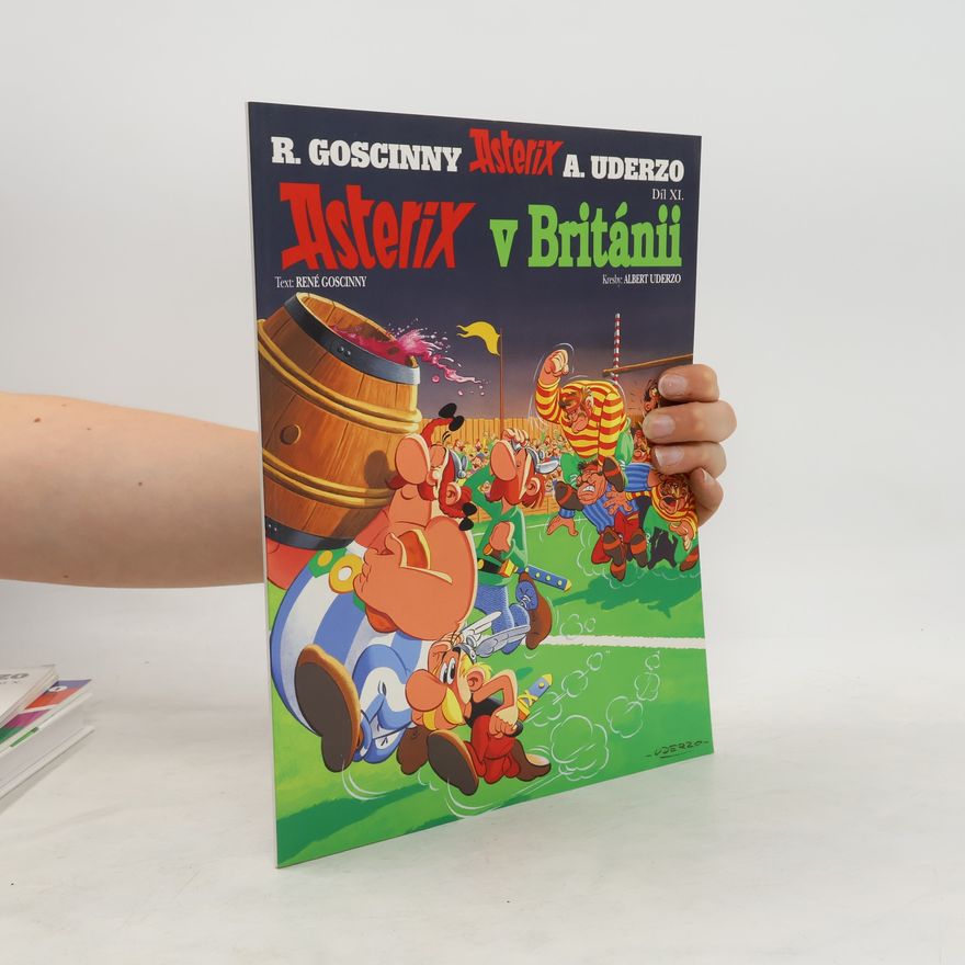 René Goscinny Asterix v Británii