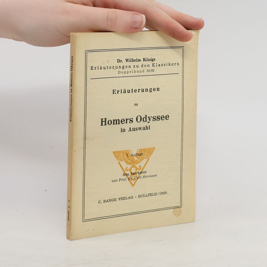Ferdinand Hoffmann Erläuterungen zu Homers Odyssee im Auszuge