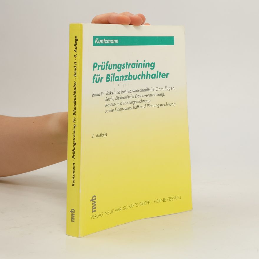 Kolektiv autorů Prüfungstraining für Bilanzbuchhalter