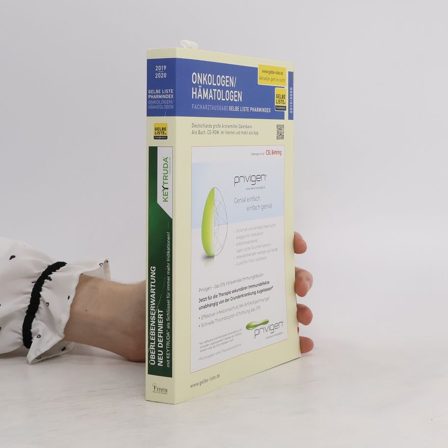 Autorenkollektiv Gelbe Liste Pharmindex Onkologen/Hämatologen Facharztausgabe 2019/2020"