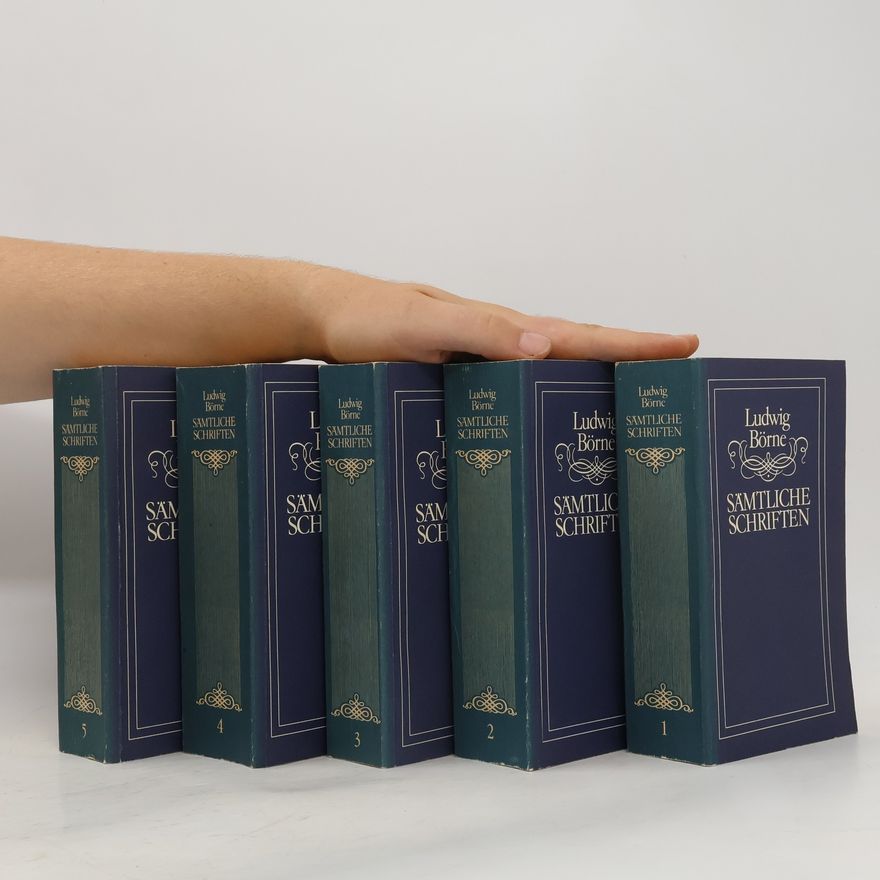 Ludwig Börne Sämtliche Schriften 1-5