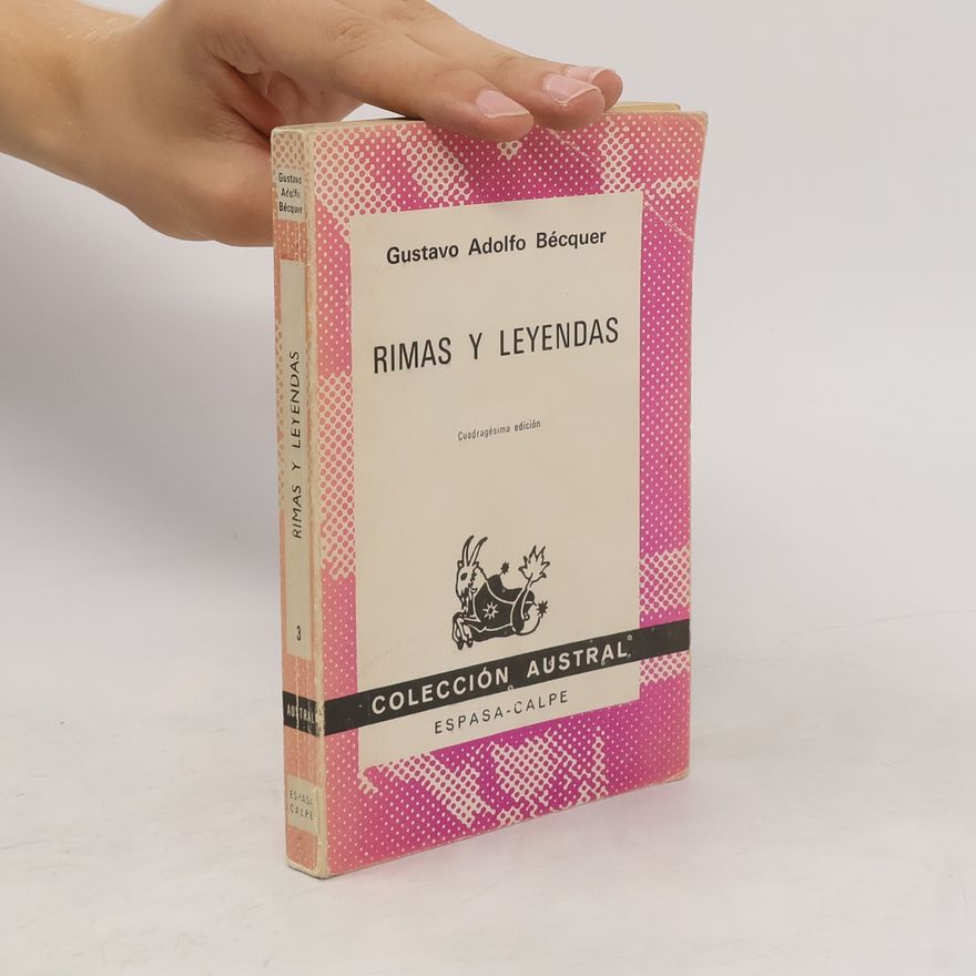 Gustavo Adolfo Bécquer Rimas y leyendas