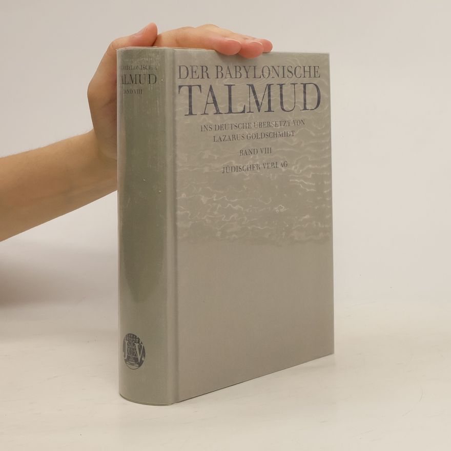 Autorenkollektiv Der babylonische Talmud VIII.