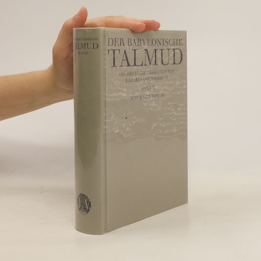 Autorenkollektiv Der babylonische Talmud. Band II