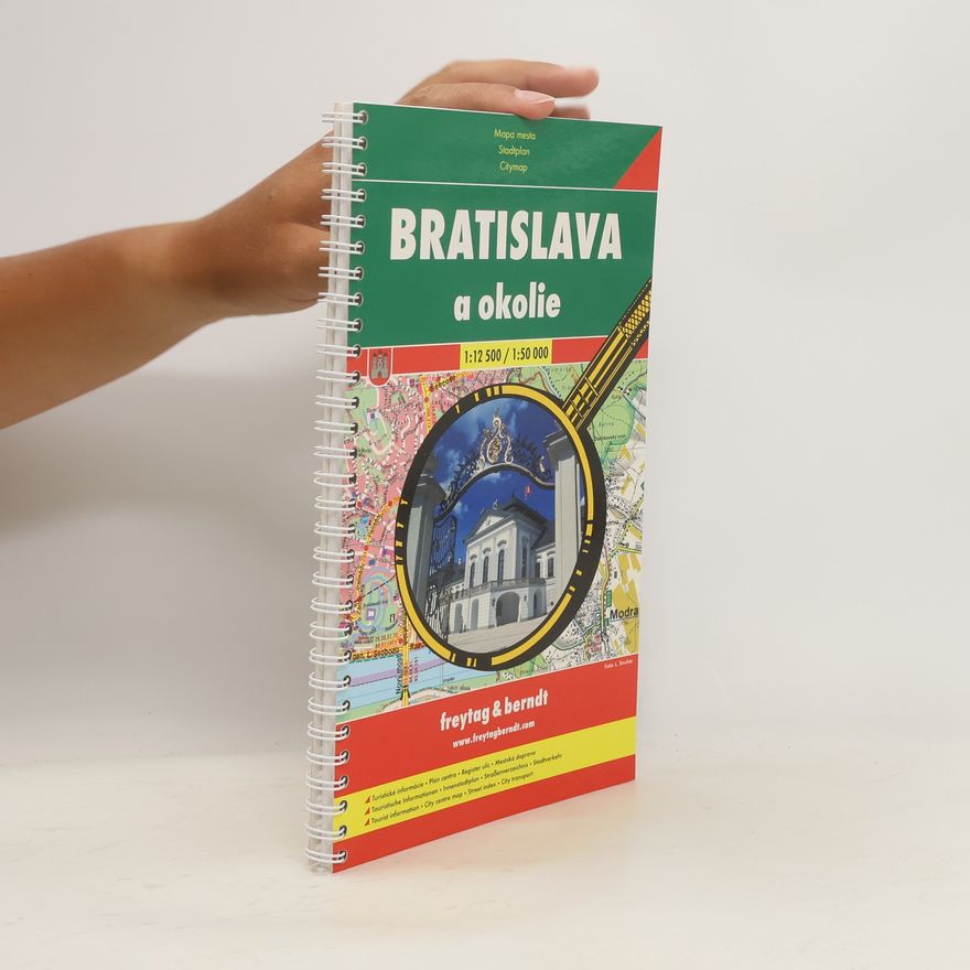 Various authors Bratislava a okolie 1:12 000 1:100 000