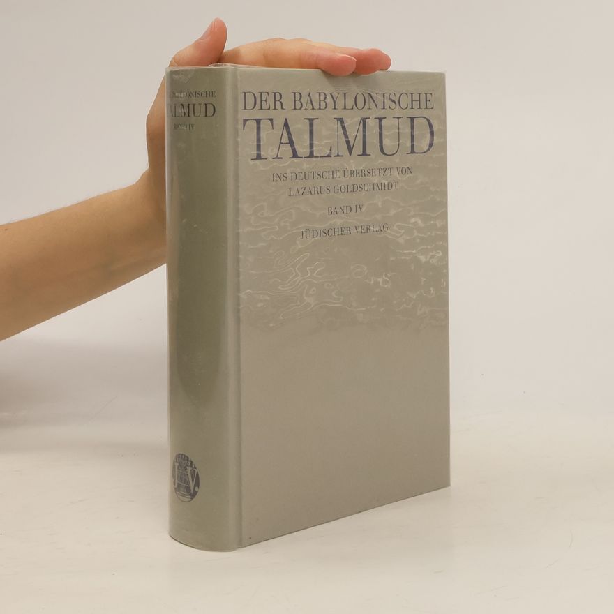 Autorenkollektiv Der babylonische Talmud IV.