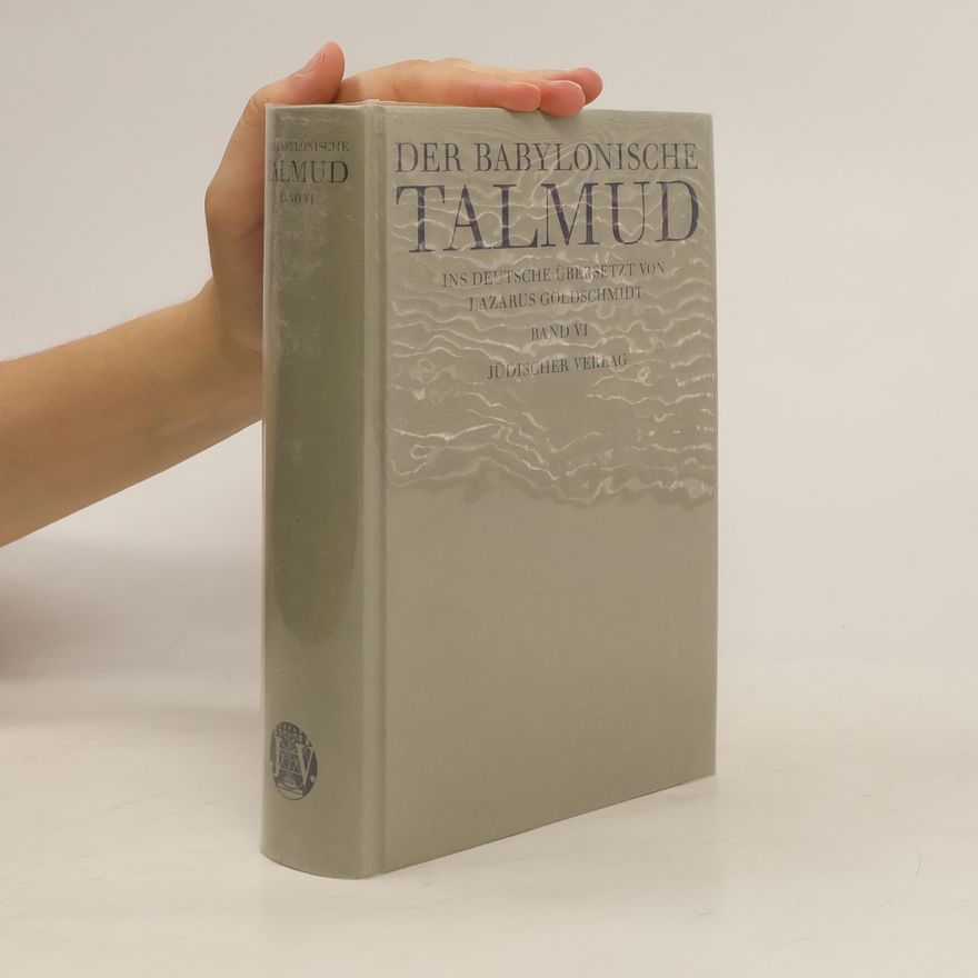 Autorenkollektiv Der babylonische Talmud VI
