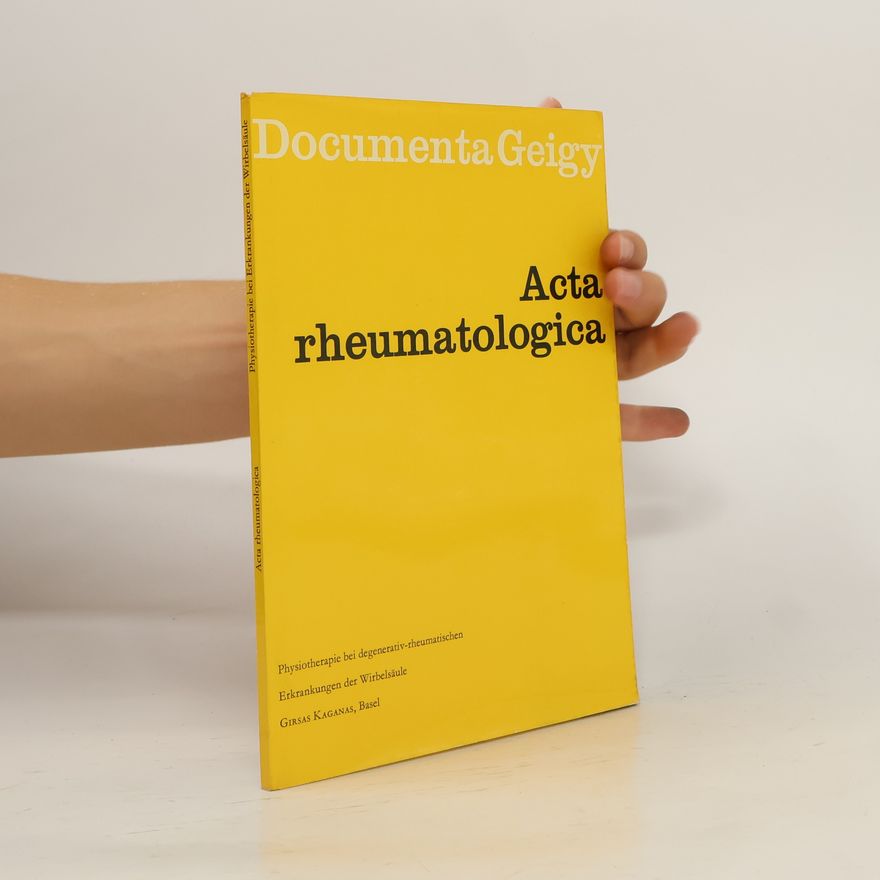 Autorenkollektiv Acta rheumatologica
