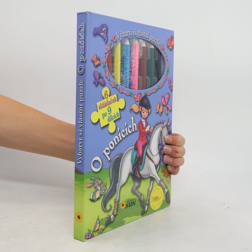 Marcela Grez Vybarvi si vlastní puzzle. O ponících