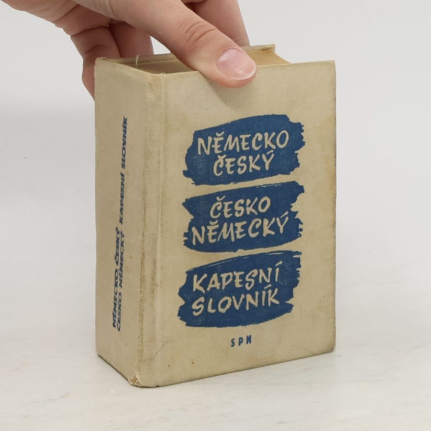 Adolf Plachý Německo - český, česko - německý kapesní slovník