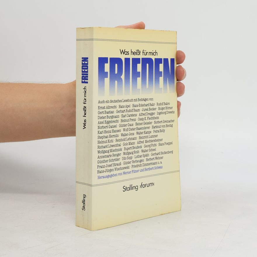 Ernst Albrecht Was heißt für mich Frieden
