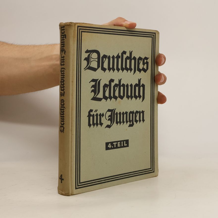 Various authors Deutsches Lesebuch für Jungen - 4. Teil