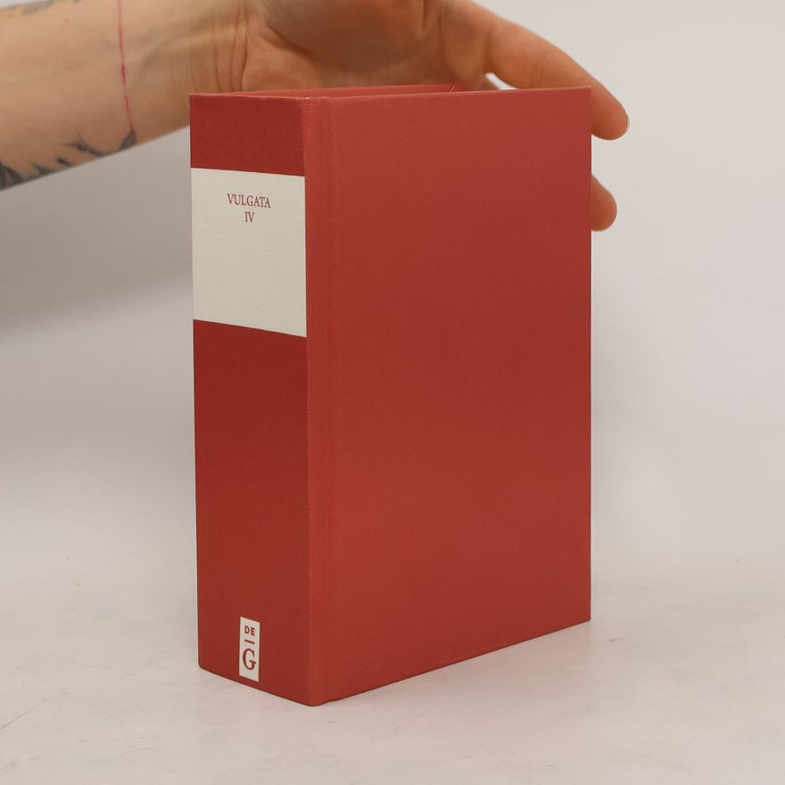 Autorenkollektiv Biblia sacra vulgata IV