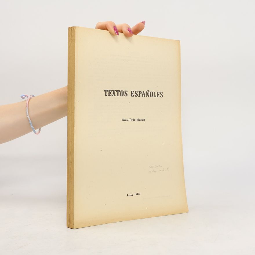 Diana Tvrdá-Moixová Textos españoles