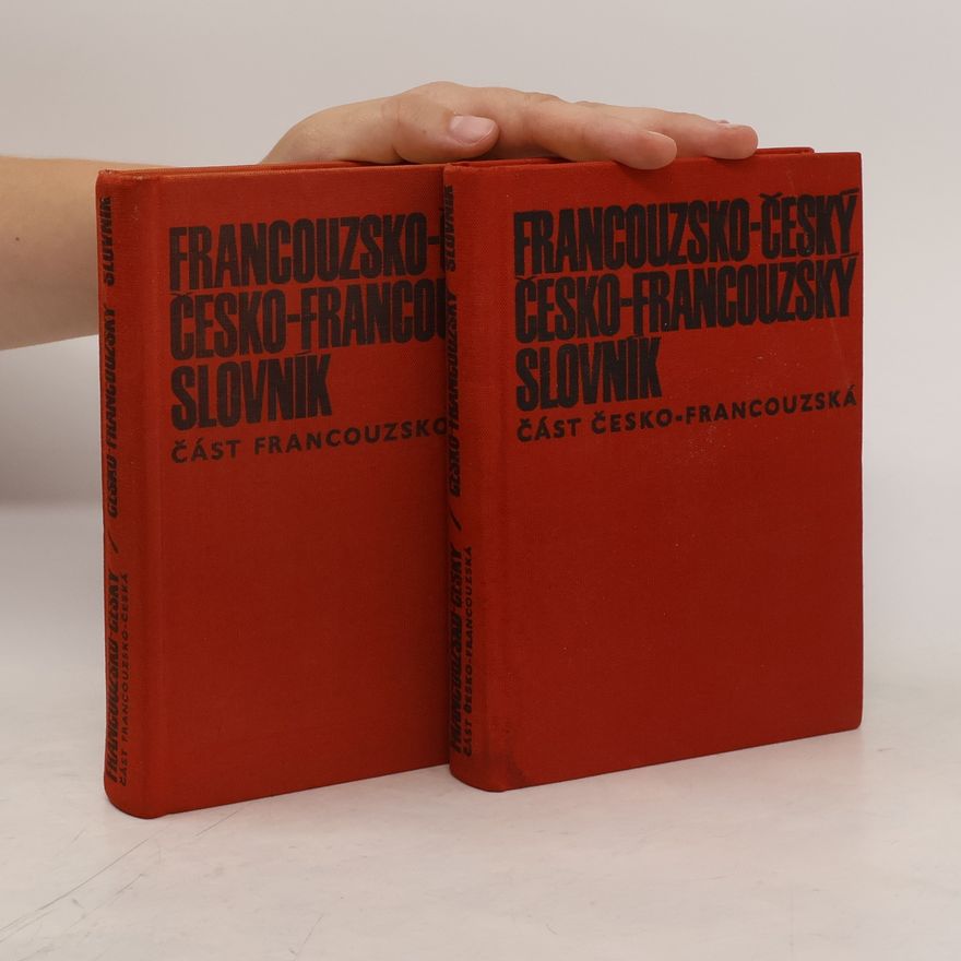 Vladimír Buben Francouzsko-český a česko-francouzský slovník (obě části)