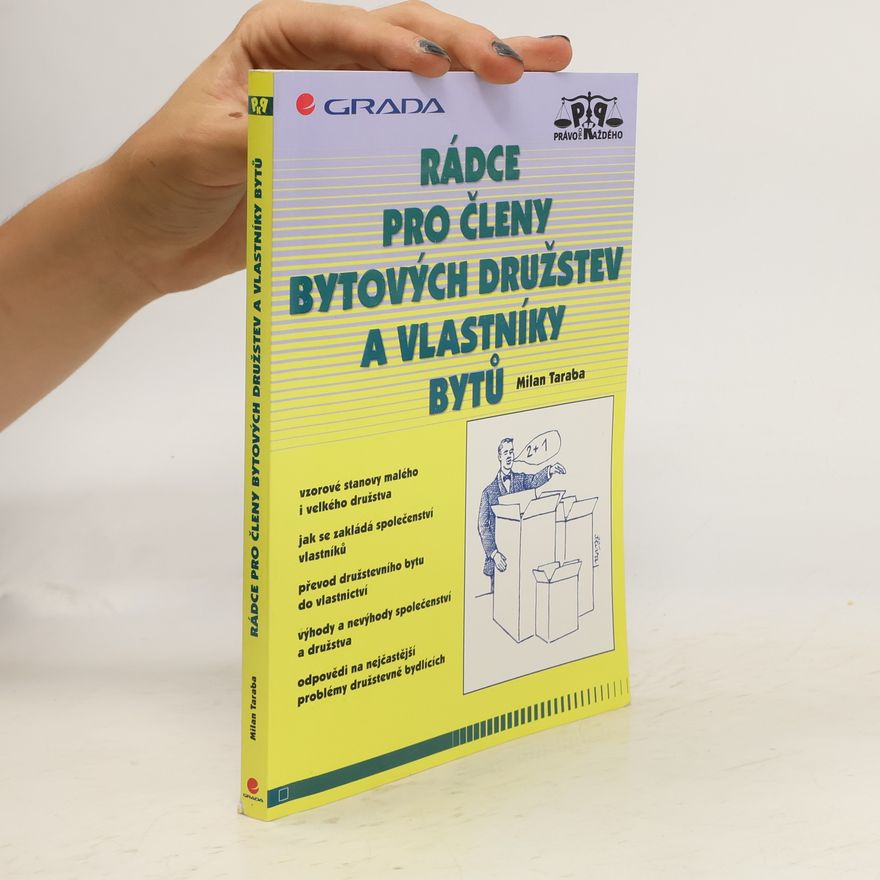 Milan Taraba Rádce pro členy bytových družstev a vlastníky bytů