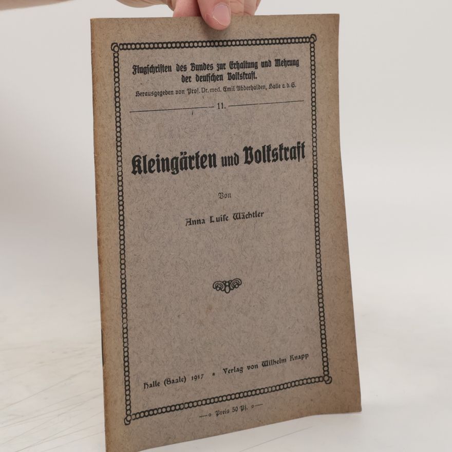 Anna Luife Wächtler Kleingärten und Volfstraff