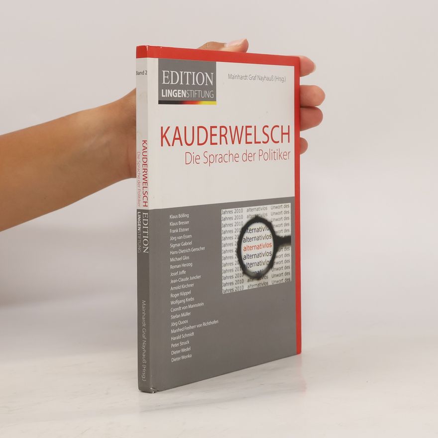 Mainhardt Graf von Nayhauß Kauderwelsch