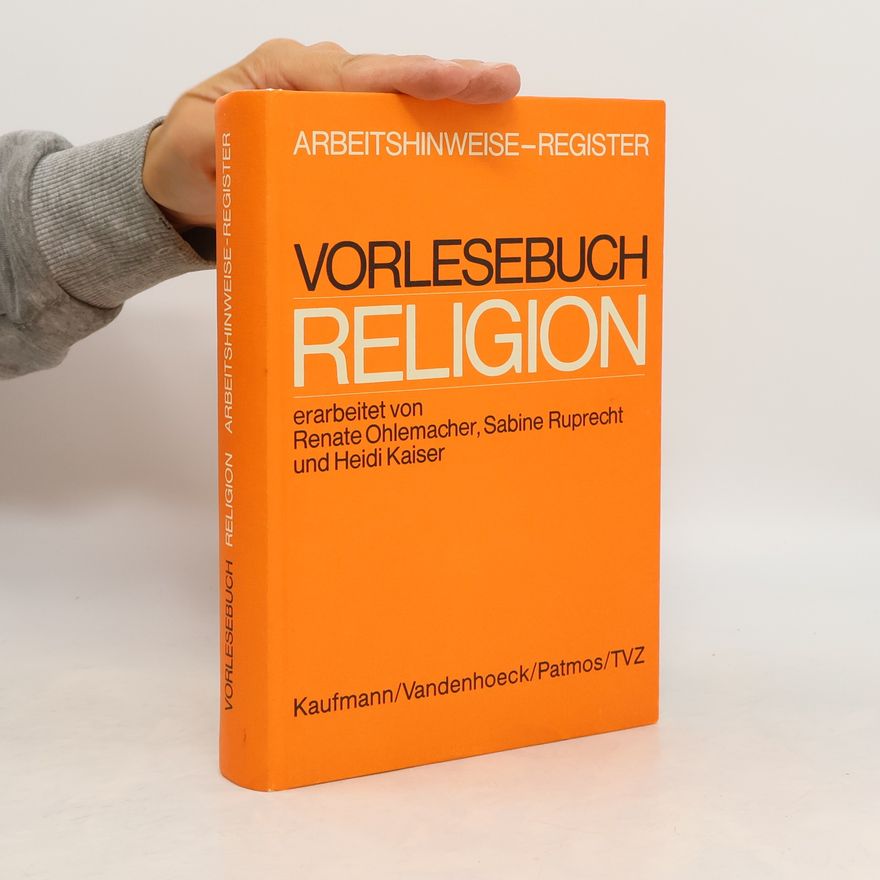Renate Ohlemacher Vorlesebuch Religion