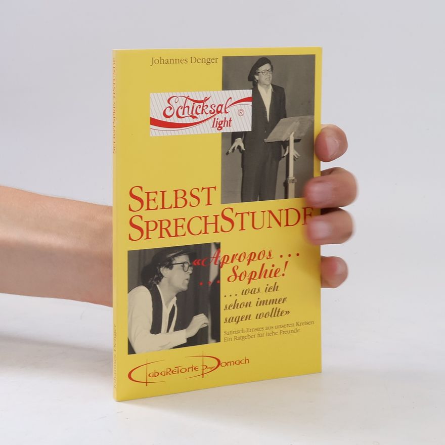 Johannes Denger Selbstsprechstunde