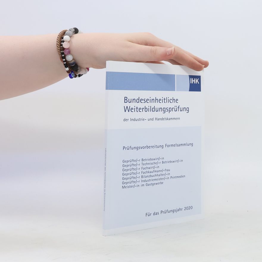 Autores varios Bundeseinheitliche Weiterbildungsprüfung