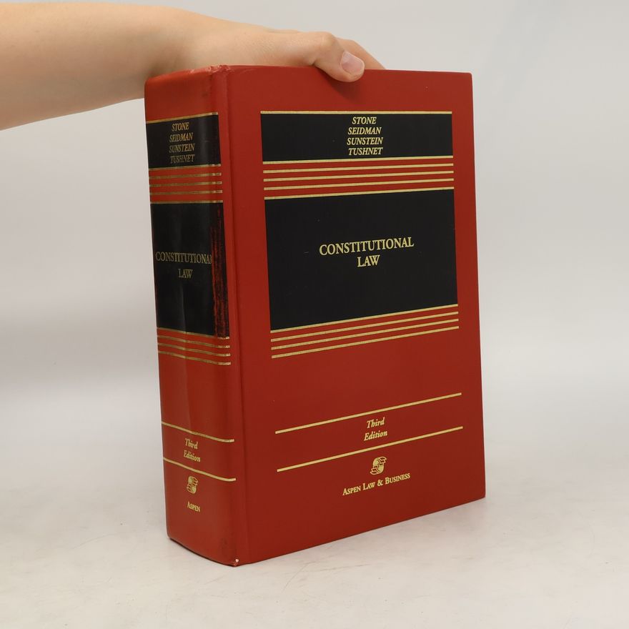 Geoffrey R Stone Constitutional law
