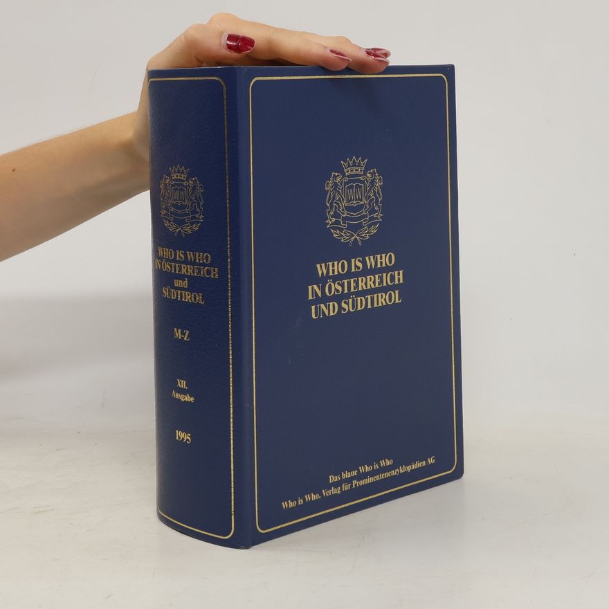 Georg Alexander Angelides Who is who in Oesterreich mit Suedtirolteil M-Z