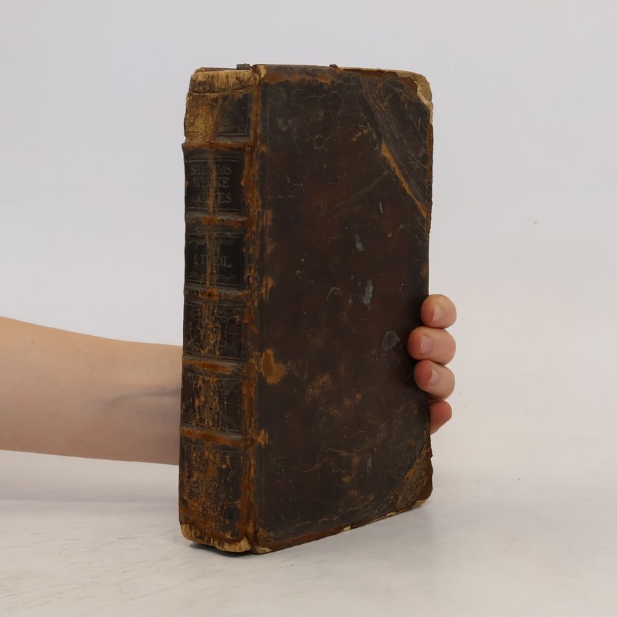Christoph Christian Sturm Sturms Werke Gottes I. Teil. Zweite Auflage