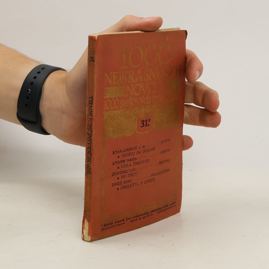 František Sekanina 1000 nejkrásnějších novel. Svazek 31