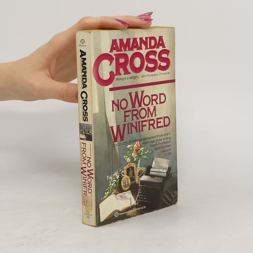 Amanda Cross No Word from Winifred