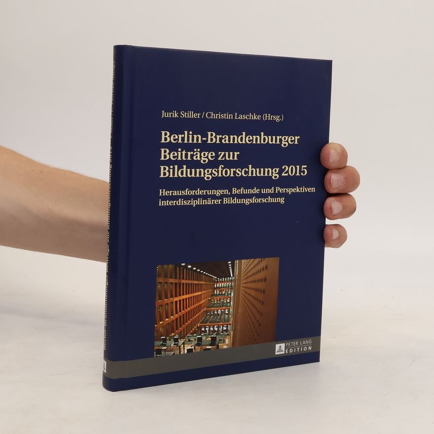 Jurik Stiller Berlin-Brandenburger Beiträge zur Bildungsforschung 2015
