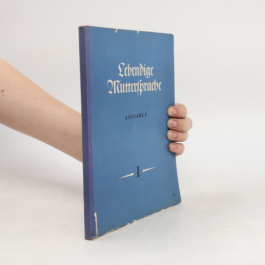 Horst Specht Lebendige Muttersprache I. Ausgabe B