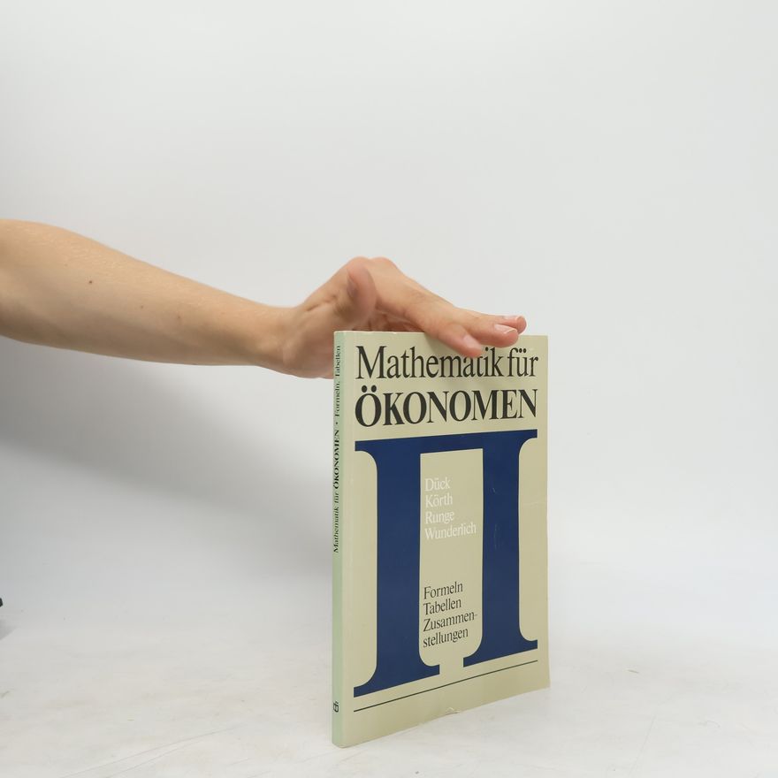 Autorenkollektiv Mathematik für Ökonomen
