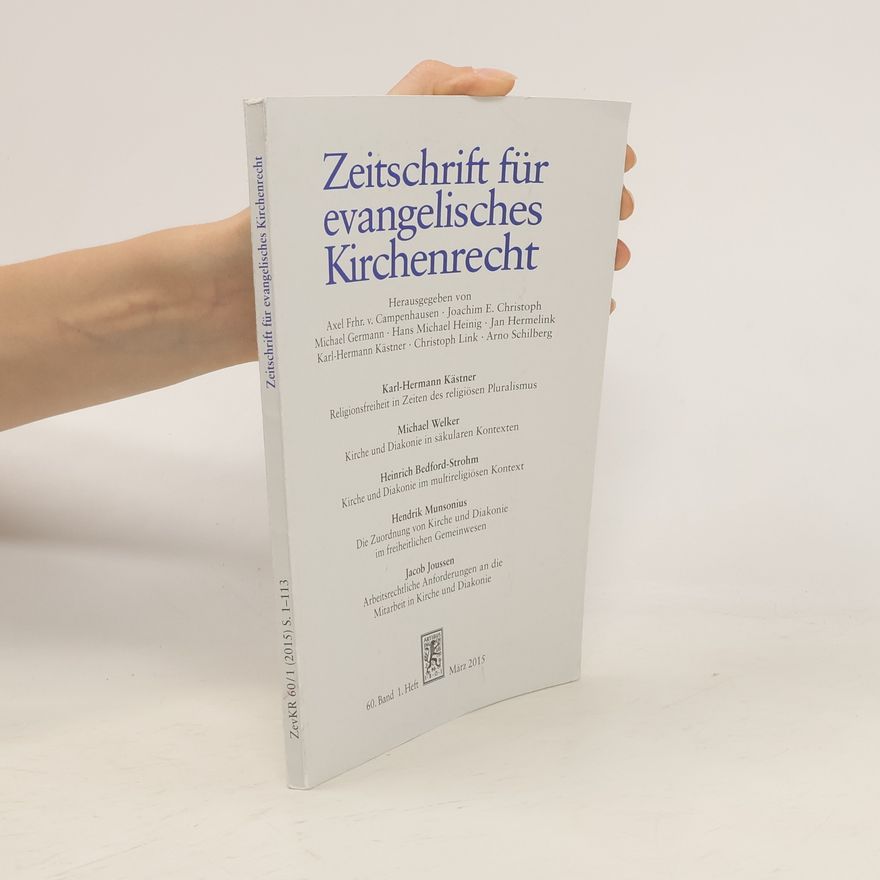 Autorenkollektiv Zeitschrift für evangelisches Kirchenrecht